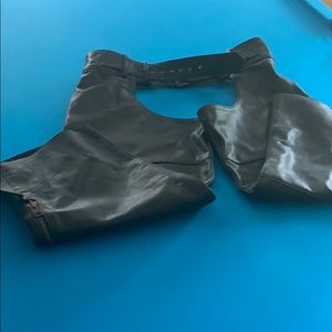 Leather chaps